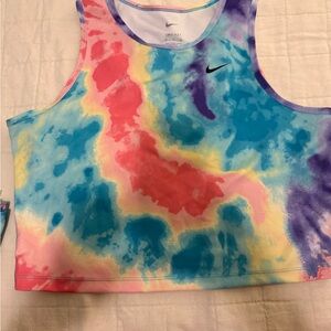 Nike Multicolor Tie-Dye Tank Top